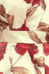 HOLIDAY BLOSSOM WOVEN TOP - Flying Tomato - Flyclothing LLC