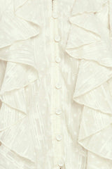 MILK & MOONLIGHT WOVEN TOP - Flying Tomato - Flyclothing LLC