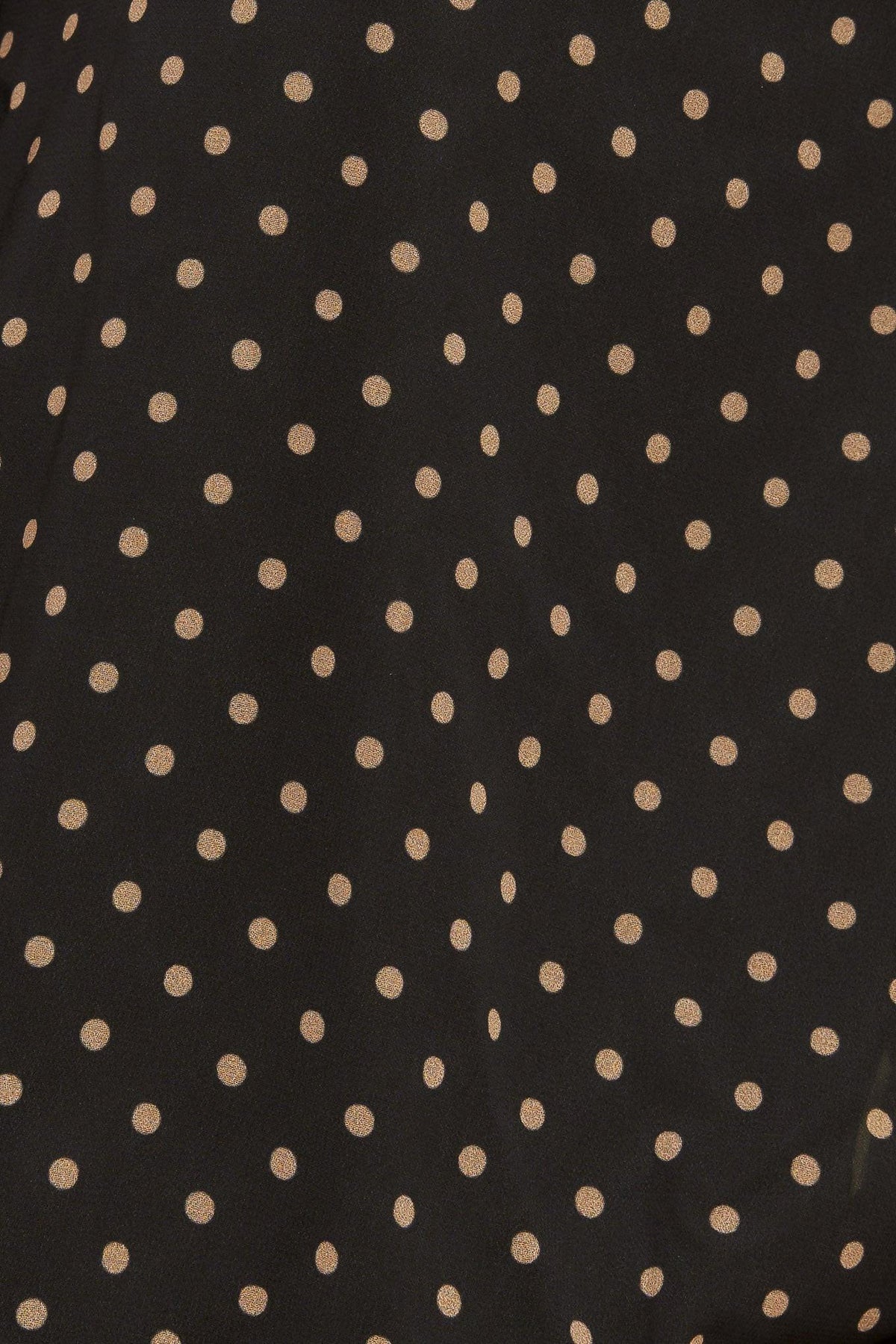 MIDNIGHT DOT CHIC WOVEN TOP - Flying Tomato - Flyclothing LLC
