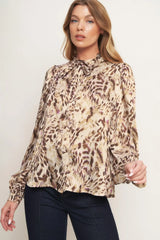 WILD CHIC CREAM WOVEN TOP - Flying Tomato - Flyclothing LLC