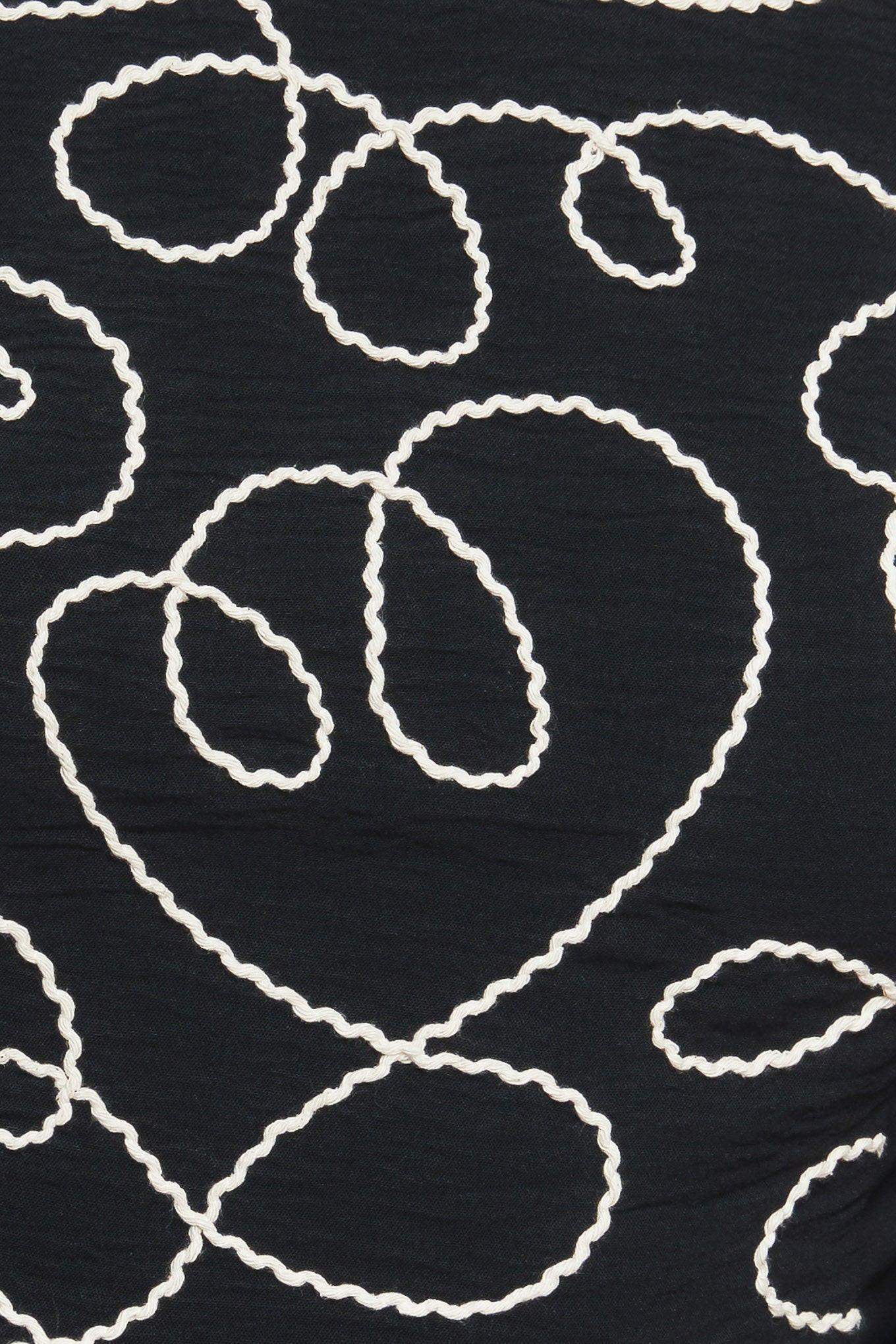 BLACK CANVAS WOVEN TOP - Flying Tomato - Flyclothing LLC