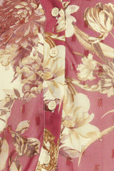 CHATEAU FLORAL WOVEN TOP - Flying Tomato - Flyclothing LLC