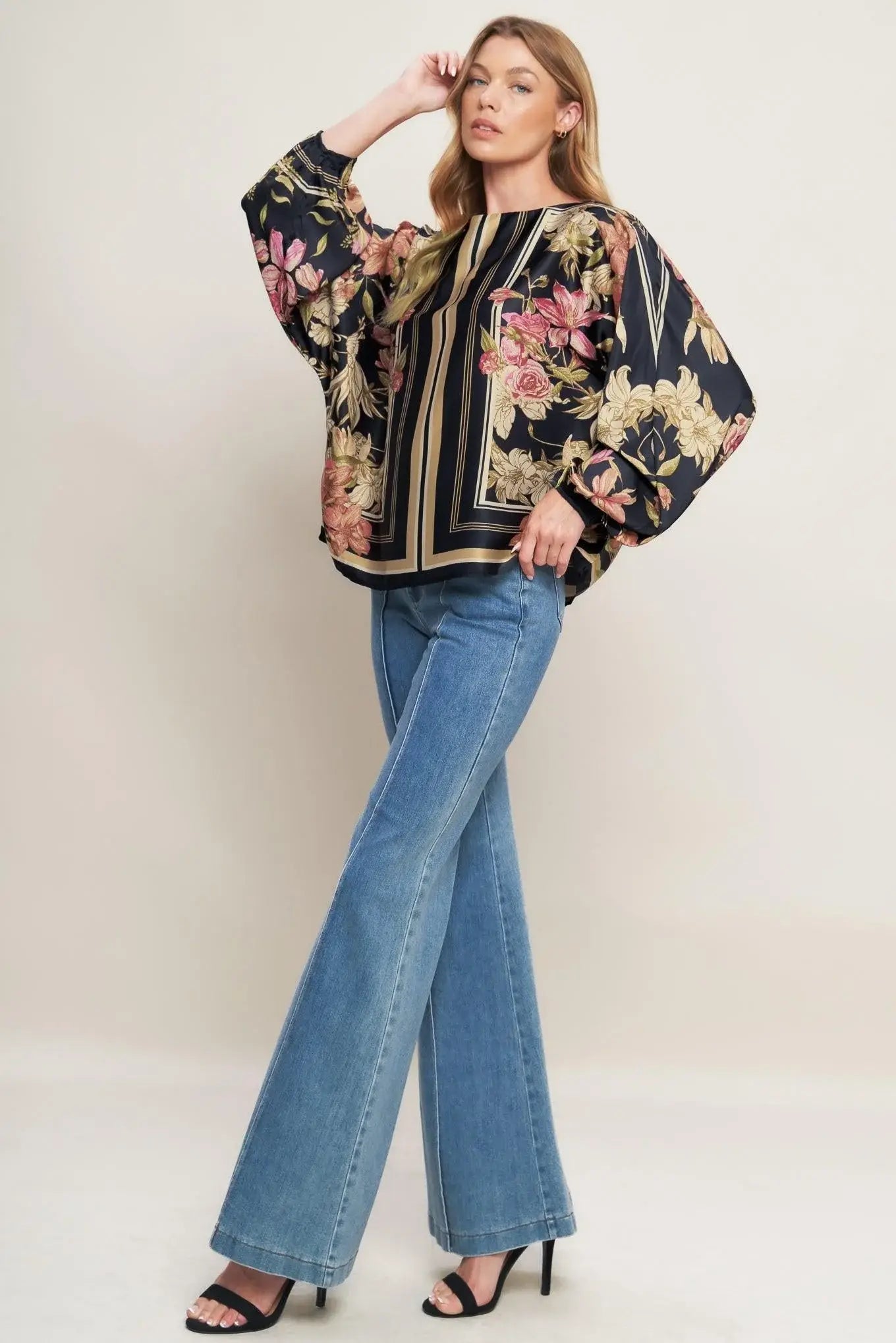 ROYAL TAPESTRY WOVEN TOP - Flying Tomato - Flyclothing LLC