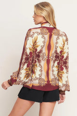 RENAISSANCE DREAM WOVEN TOP - Flying Tomato - Flyclothing LLC