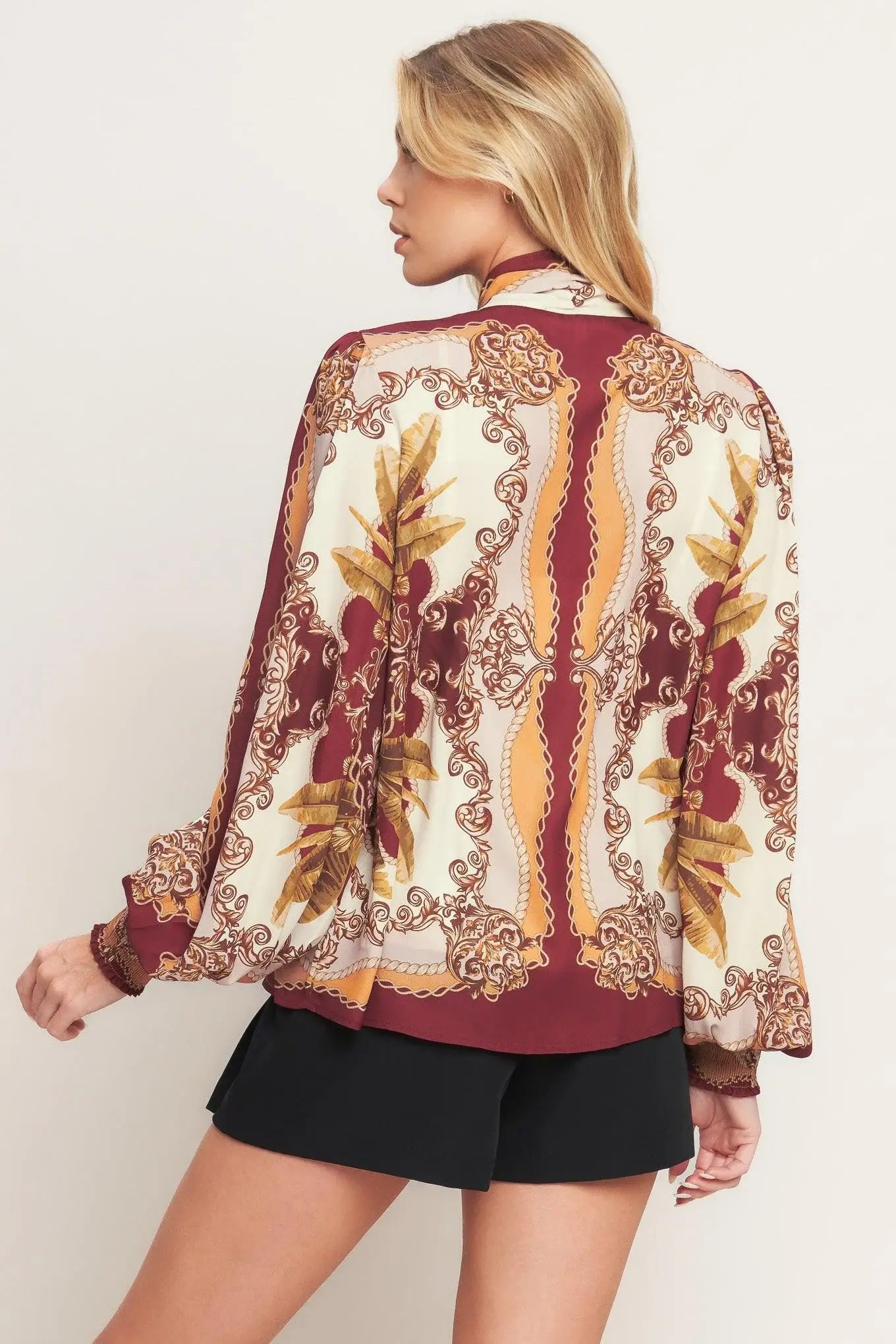 RENAISSANCE DREAM WOVEN TOP - Flying Tomato - Flyclothing LLC