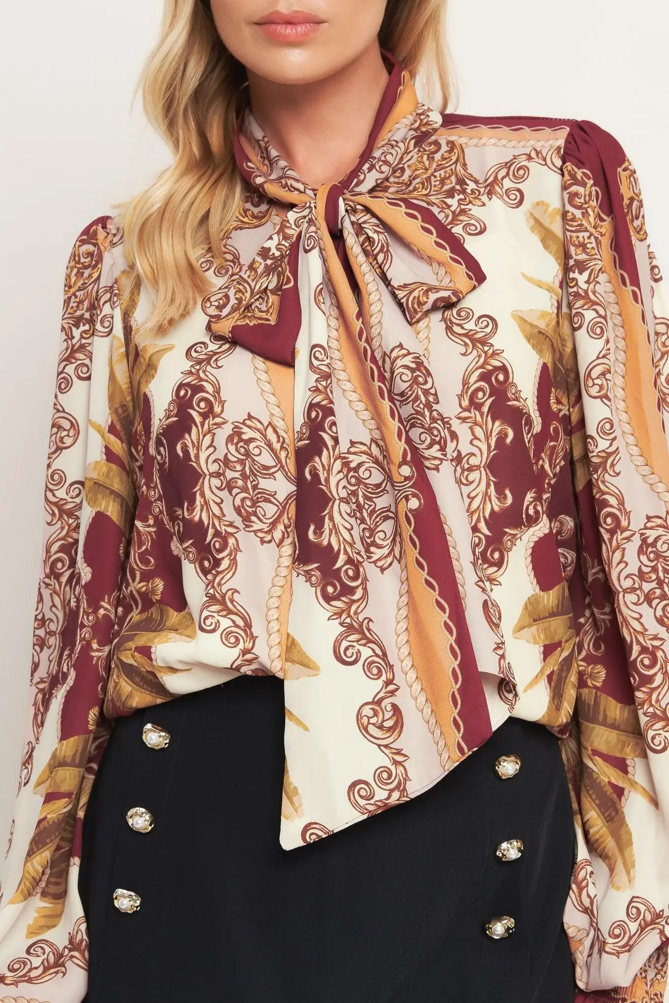 RENAISSANCE DREAM WOVEN TOP - Flying Tomato - Flyclothing LLC