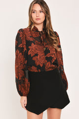 JUST DARK ENOUGH TO FEEL SPECIAL WOVEN TOP - Flying Tomato - Flyclothing LLC
