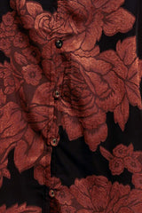 JUST DARK ENOUGH TO FEEL SPECIAL WOVEN TOP - Flying Tomato - Flyclothing LLC