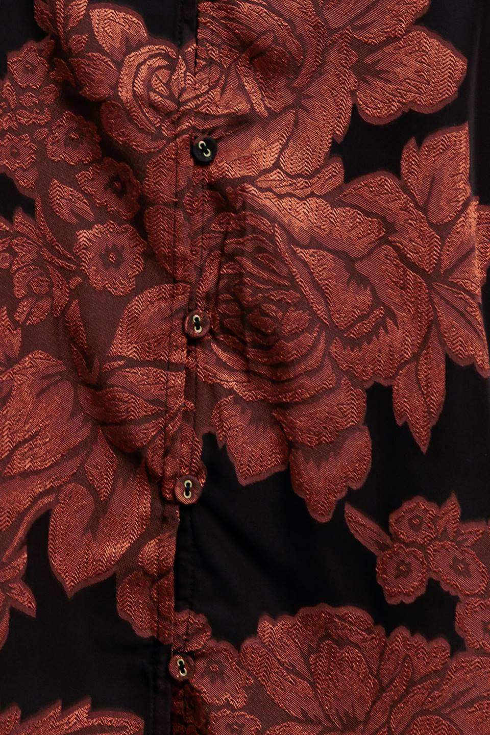 JUST DARK ENOUGH TO FEEL SPECIAL WOVEN TOP - Flying Tomato - Flyclothing LLC
