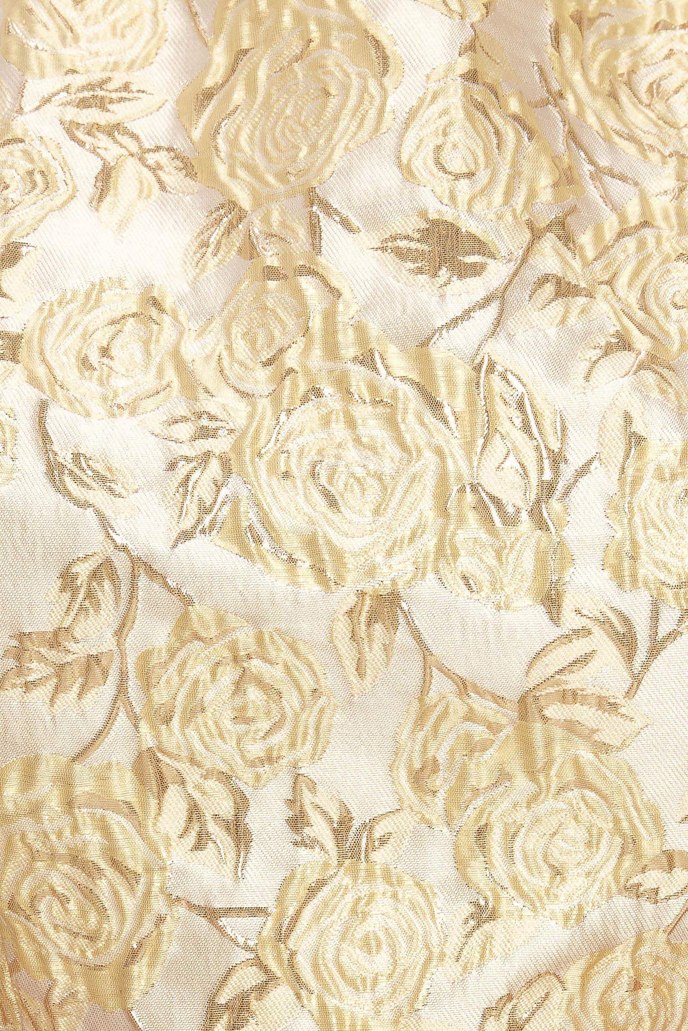 CANDLELIGHT BLOOM JACQUARD WOVEN TOP - Flying Tomato - Flyclothing LLC