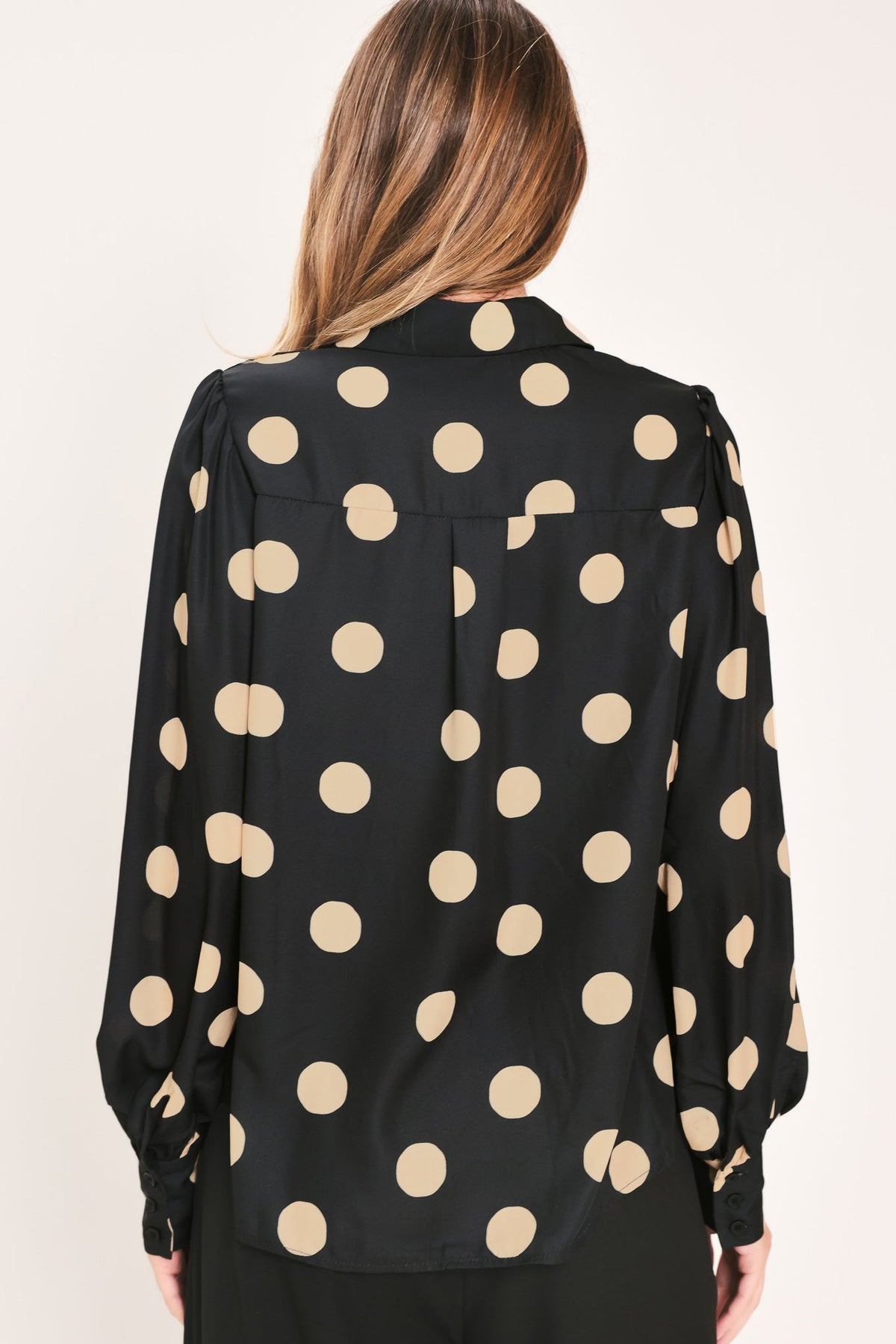 URBAN CIRCLES WOVEN TOP - Flying Tomato - Flyclothing LLC