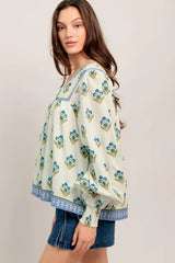 FROM COFFEE RUNS TO WEEKENDS WOVEN TOP - Flying Tomato - Flyclothing LLC
