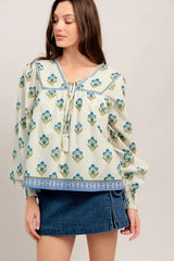 FROM COFFEE RUNS TO WEEKENDS WOVEN TOP - Flying Tomato - Flyclothing LLC