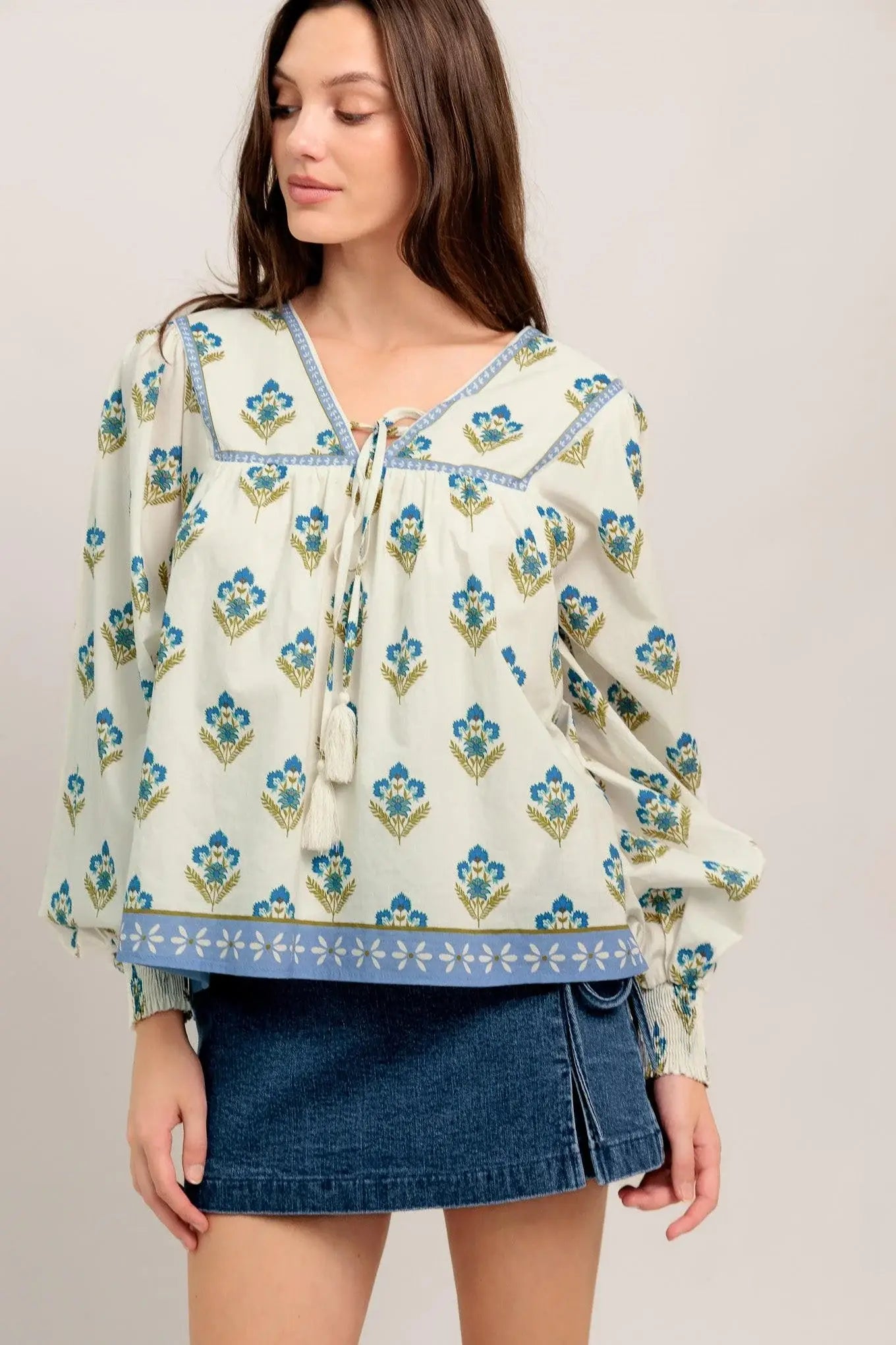 FROM COFFEE RUNS TO WEEKENDS WOVEN TOP - Flying Tomato - Flyclothing LLC