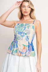 MADE FOR DAYDREAMS WOVEN TOP - Flying Tomato - Flyclothing LLC