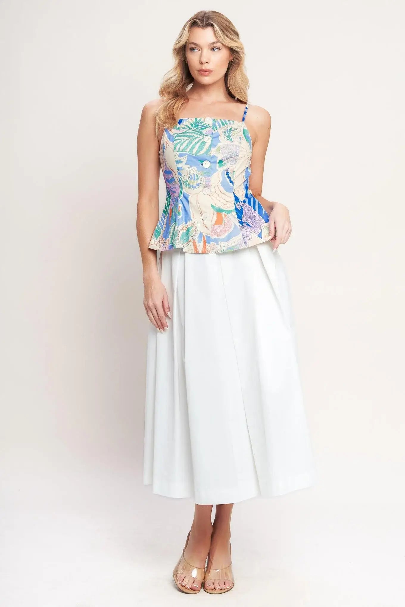 MADE FOR DAYDREAMS WOVEN TOP - Flying Tomato - Flyclothing LLC