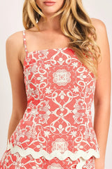 BEACH DATE DENIM TOP