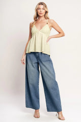 DESERT BLOOM WOVEN TOP - Flying Tomato - Flyclothing LLC