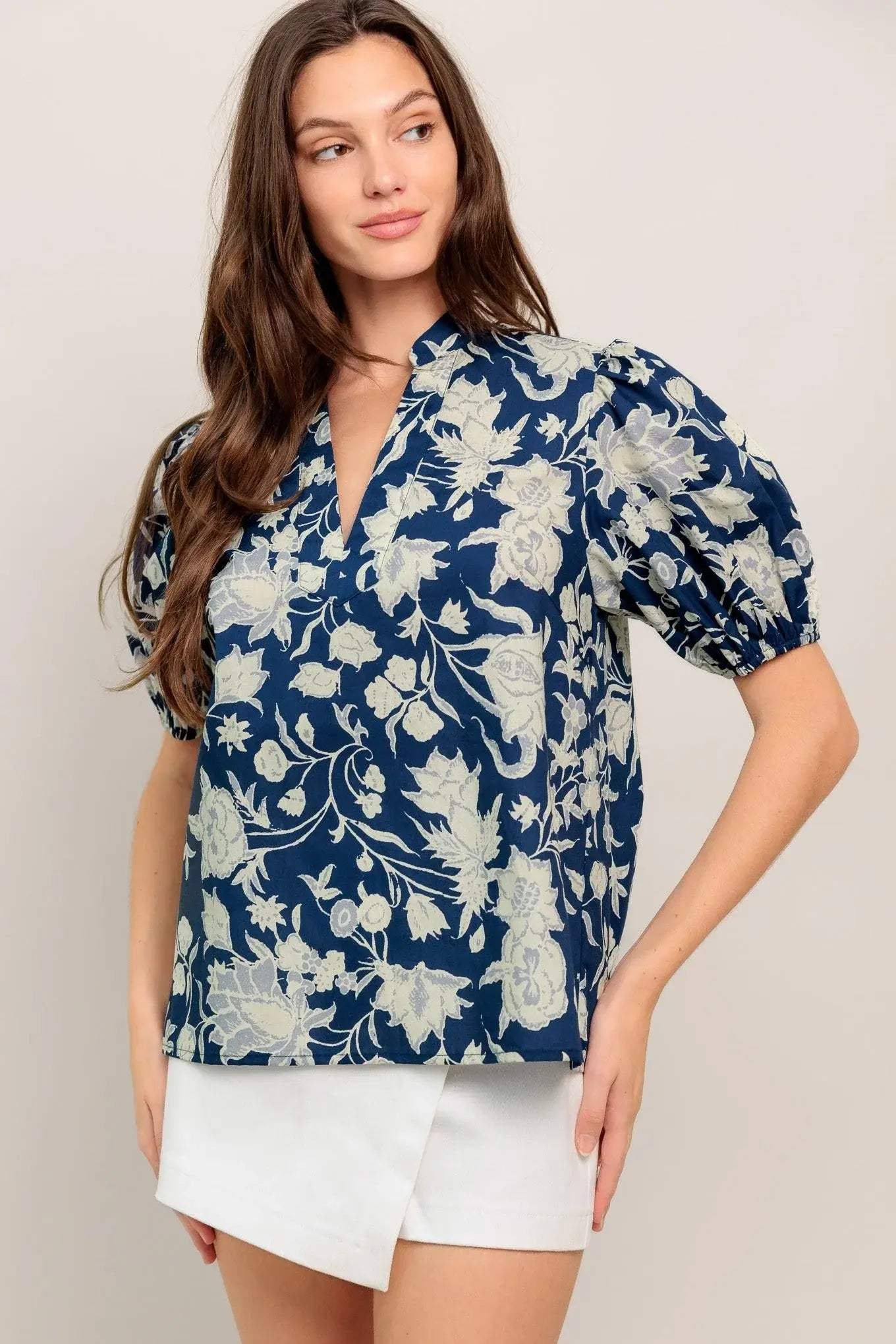 FEELING ROMANTIC WOVEN TOP - Flying Tomato - Flyclothing LLC