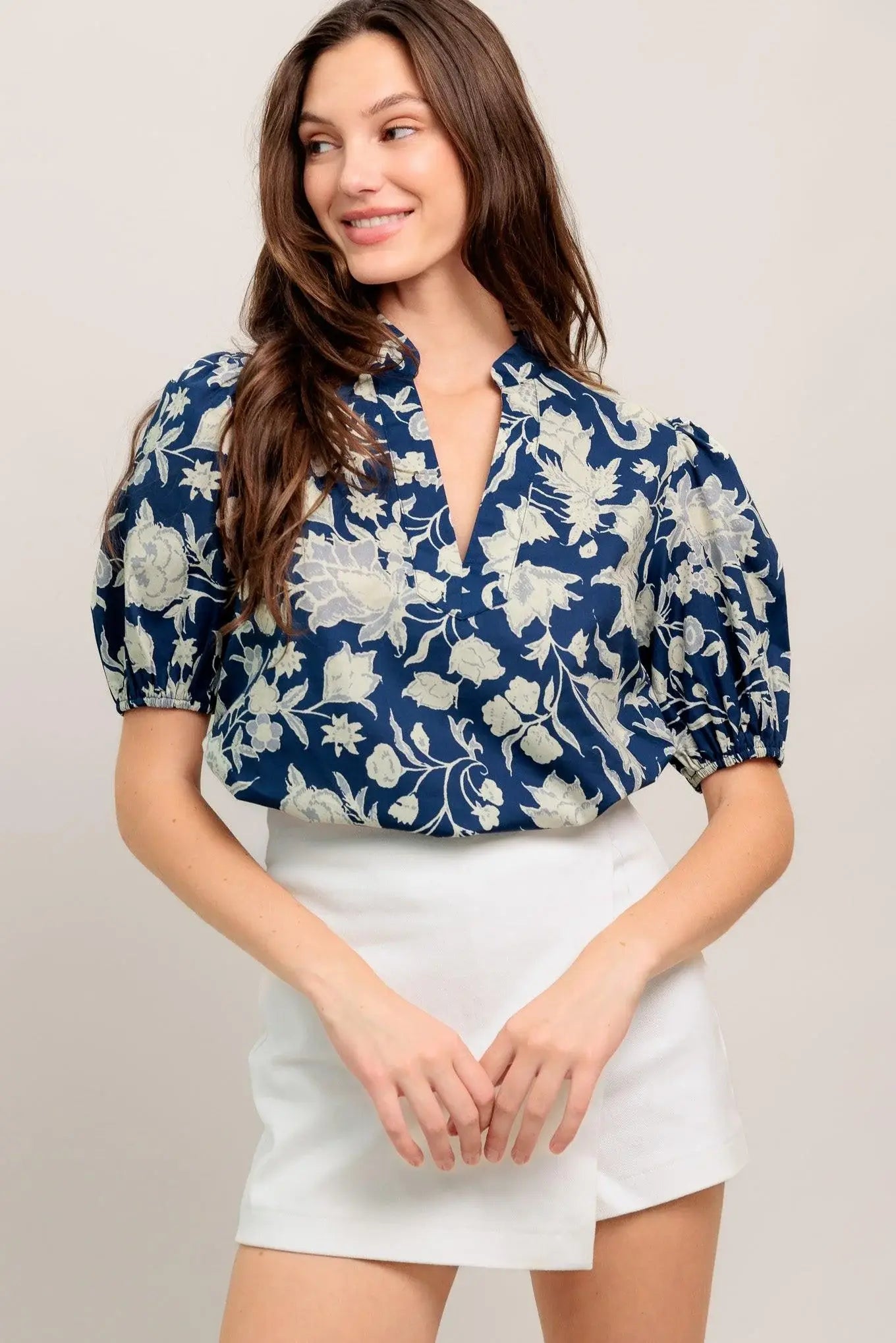 FEELING ROMANTIC WOVEN TOP - Flying Tomato - Flyclothing LLC