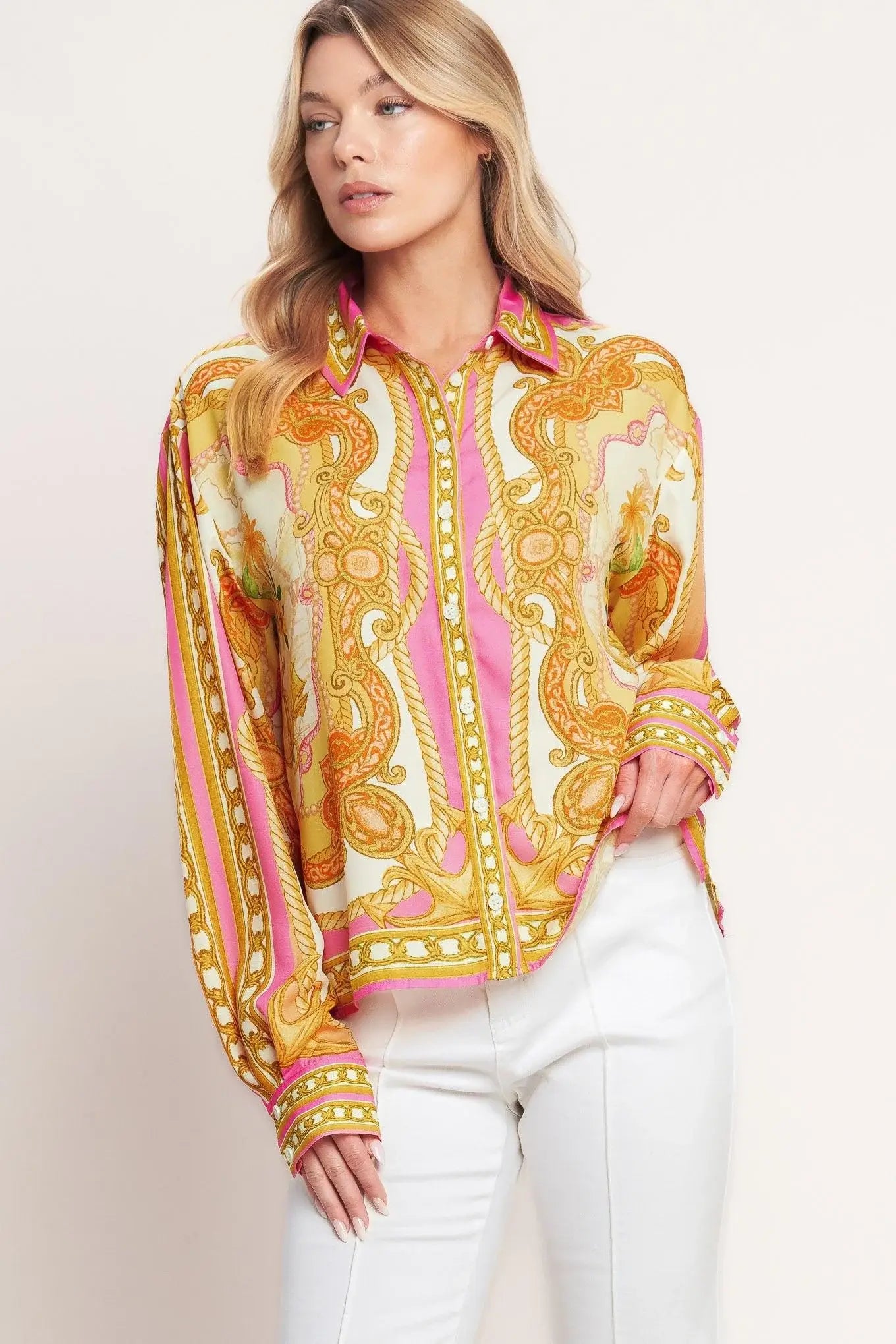 VINTAGE HEIRESS WOVEN TOP - Flying Tomato - Flyclothing LLC