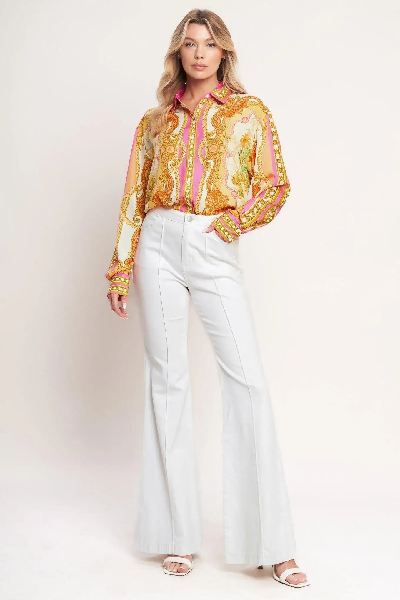 VINTAGE HEIRESS WOVEN TOP - Flying Tomato - Flyclothing LLC