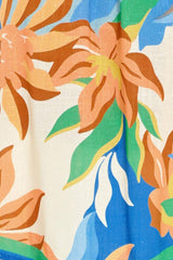 TROPIC FEVER WOVEN SCARF TOP - Flying Tomato - Flyclothing LLC