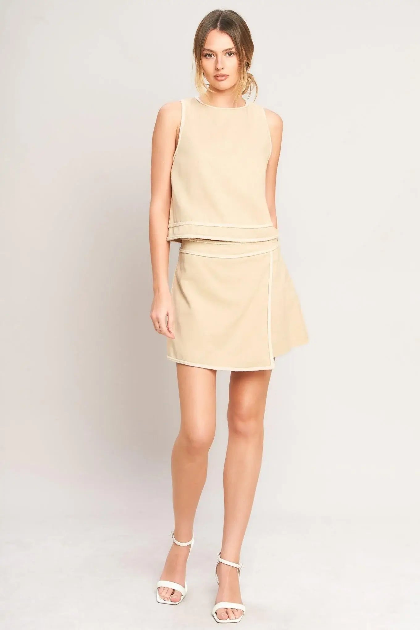 ELEVATED ESSENTIAL WOVEN TOP - Flying Tomato - Flyclothing LLC