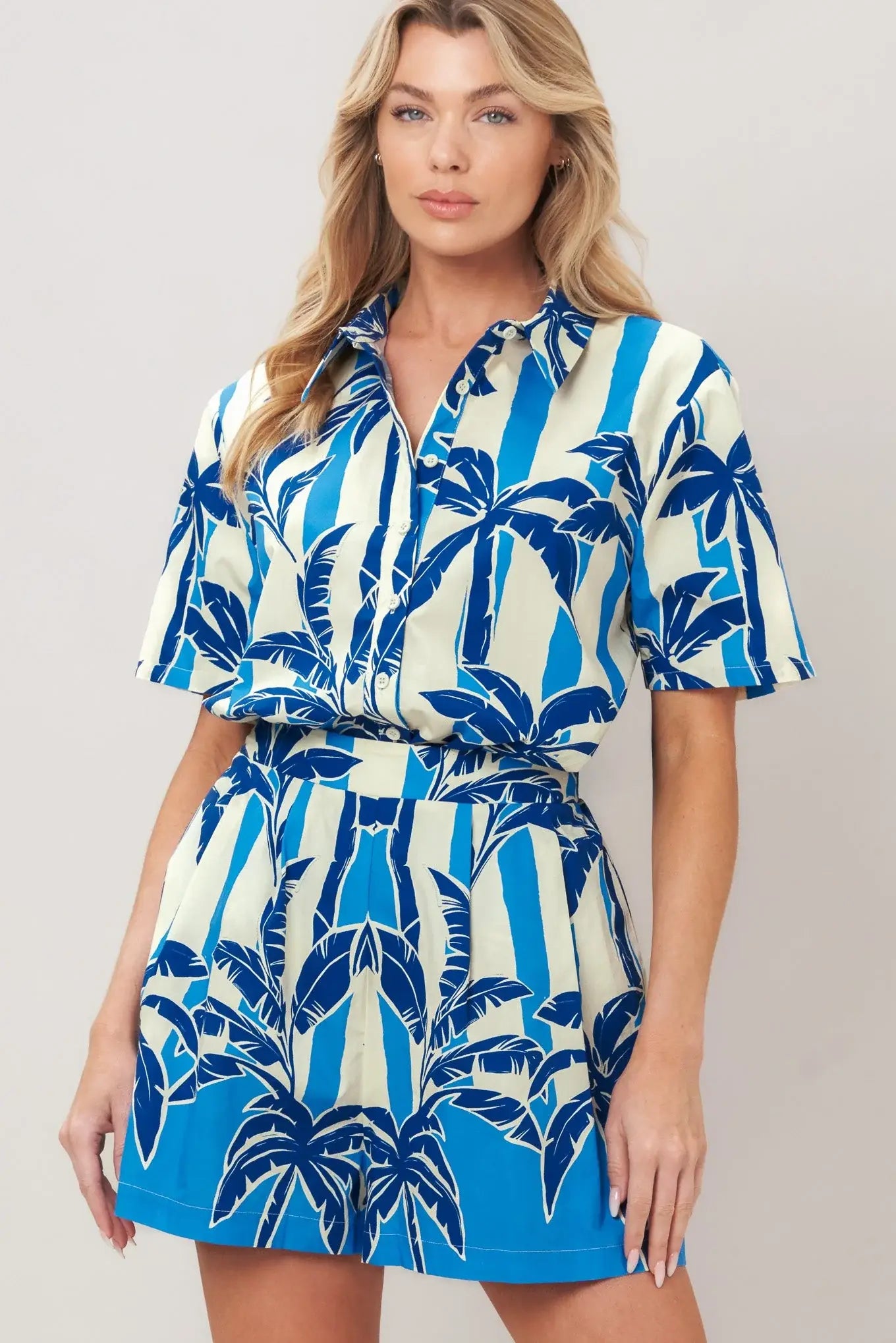NOIR RESORT WOVEN TOP - Flying Tomato - Flyclothing LLC