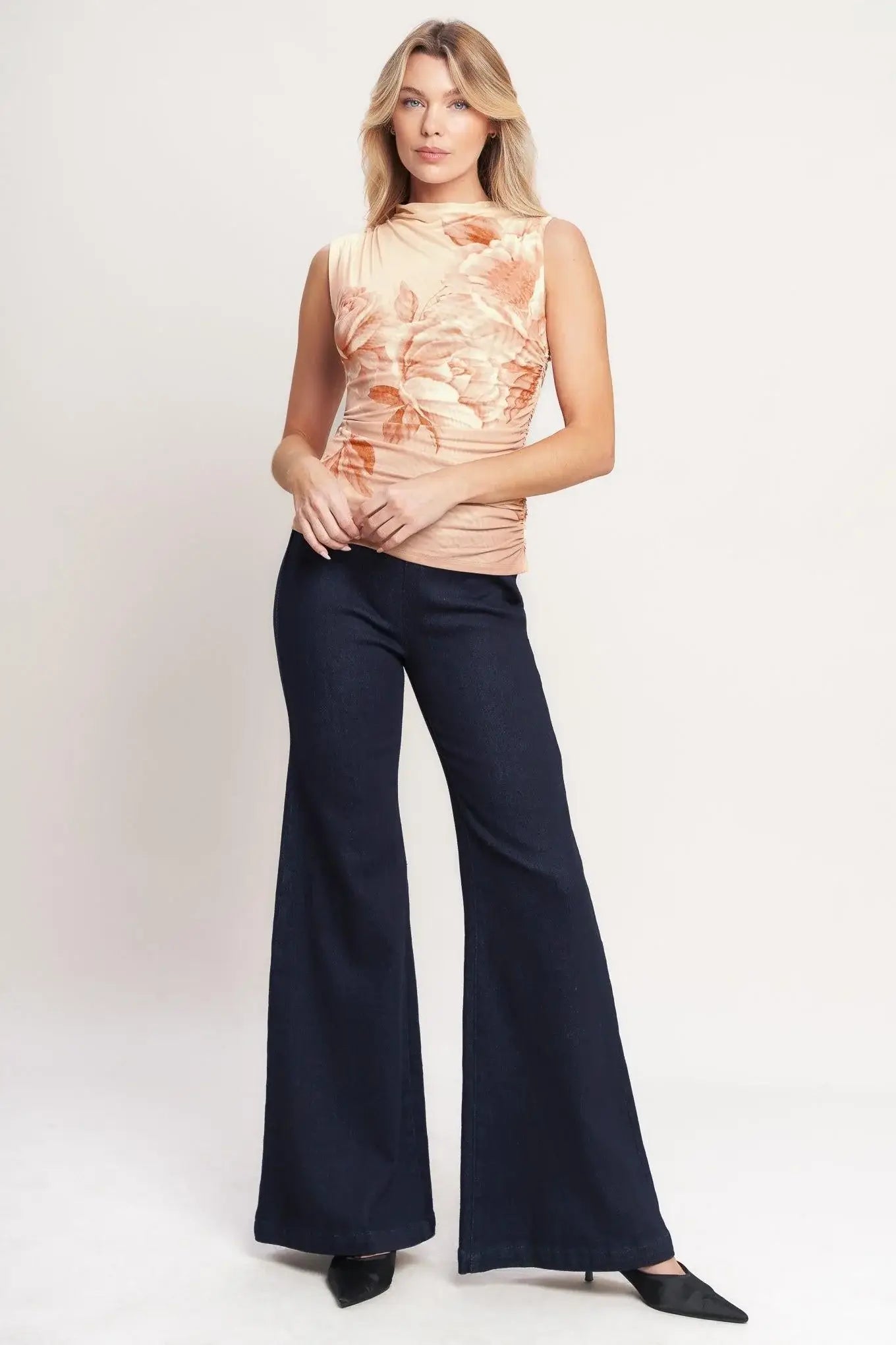 DELICATE DREAM POWER MESH TOP - Flying Tomato - Flyclothing LLC