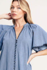 WEEKEND WANDERER WOVEN TOP - Flying Tomato - Flyclothing LLC