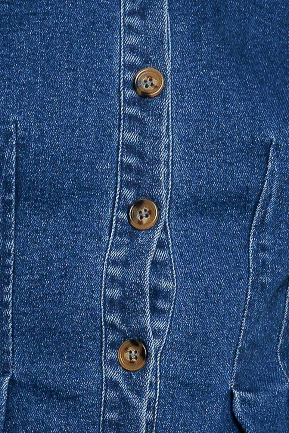 THE ONE YOU KEEP DENIM TOP - Flying Tomato - Flyclothing LLC