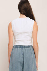EASY WEAR WESTERN WOVEN TOP - Flying Tomato - Flyclothing LLC