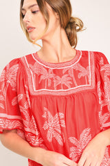 BREEZE STORY WOVEN TOP