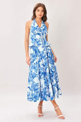SKY BLOSSOM WOVEN TOP - Flying Tomato - Flyclothing LLC