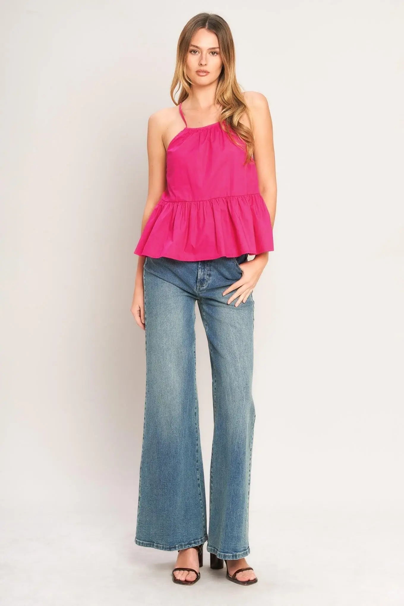 SWEET SUMMER WOVEN TOP - Flying Tomato - Flyclothing LLC