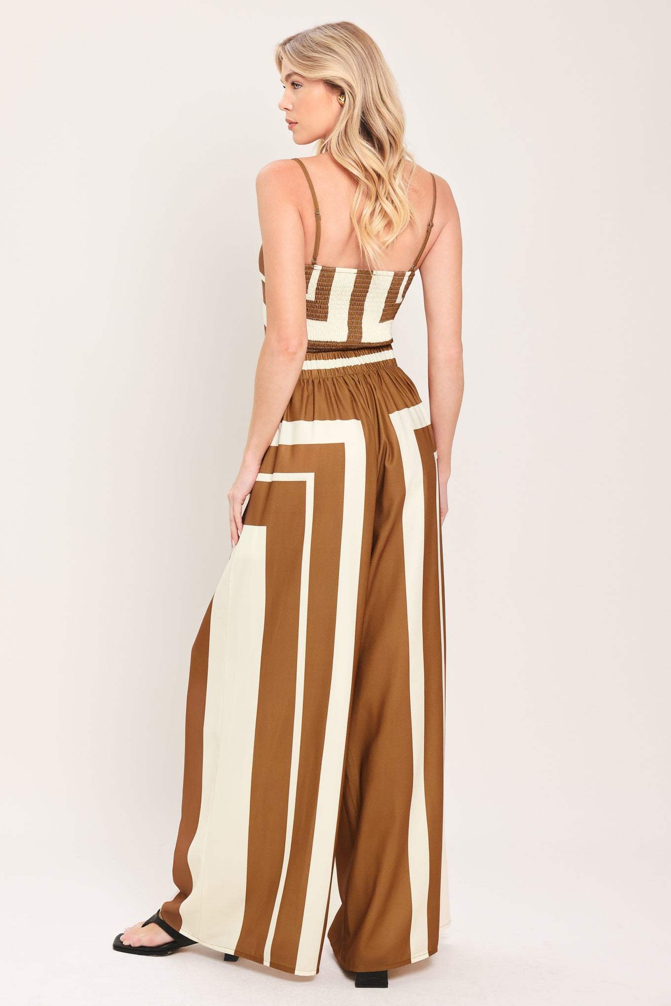 LUXE COAST WOVEN TOP AND PANT SET - Flying Tomato - Flyclothing LLC