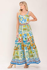 SICILIAN SUMMER WOVEN CROP TOP - Flying Tomato - Flyclothing LLC