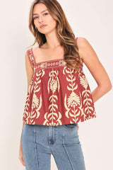 WAIKIKI SUNSET TOP - Flying Tomato - Flyclothing LLC