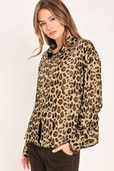 JUNGLE GLAM WOVEN TOP - Flying Tomato - Flyclothing LLC