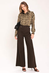 JUNGLE GLAM WOVEN TOP