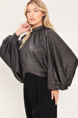 THEORY GREY STATEMENT TOP