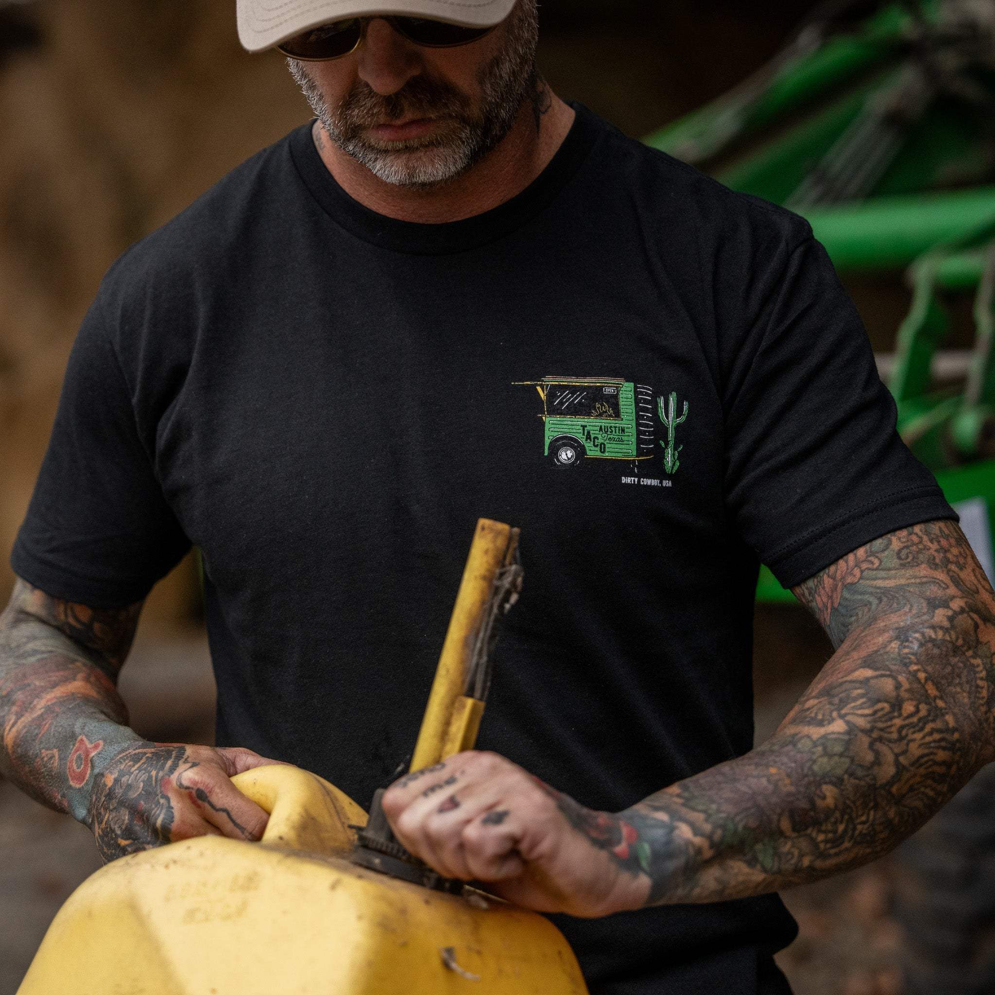 Slut For Taco's Men's T-Shirt - DIRTY COWBOY USA - Flyclothing LLC