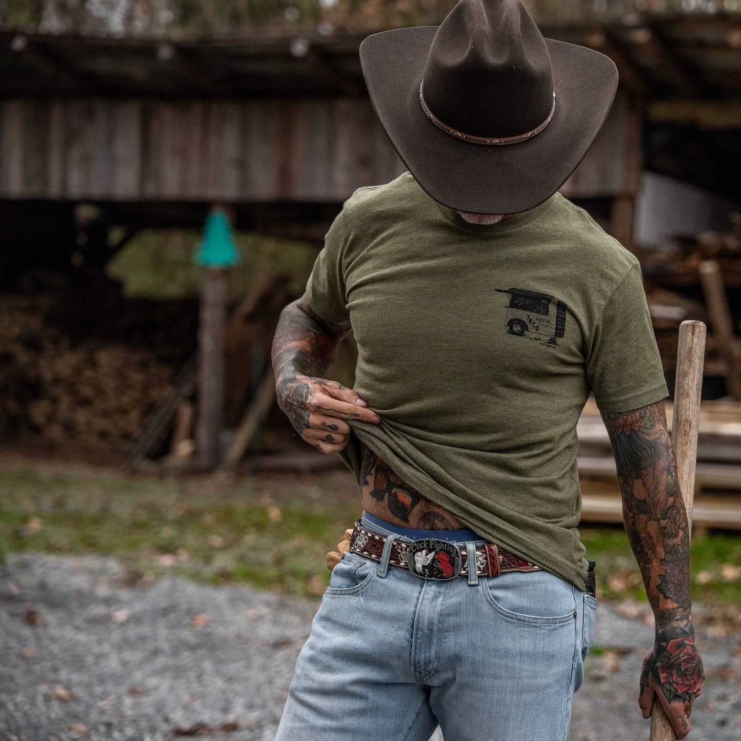 Slut For Taco's Men's T-Shirt - DIRTY COWBOY USA - Flyclothing LLC