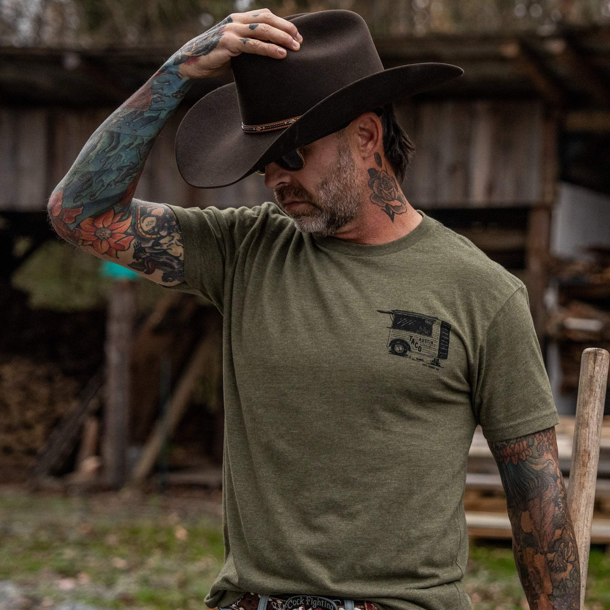 Slut For Taco's Men's T-Shirt - DIRTY COWBOY USA - Flyclothing LLC