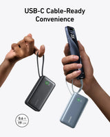 Anker Nano Power Bank (30W, Built-In USB-C Cable) - Anker - Flyclothing LLC
