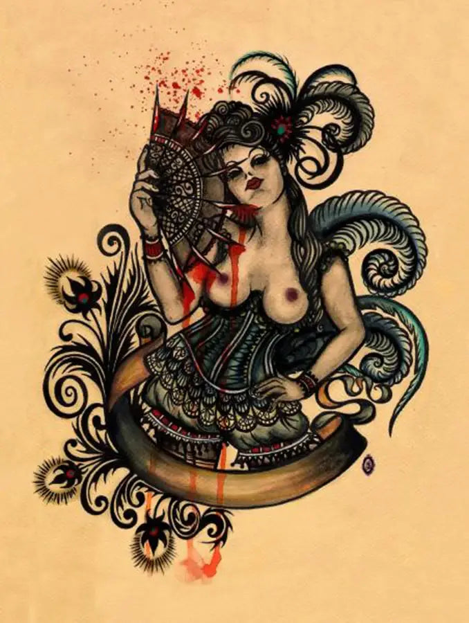 Black Market Art Company Ida the Goose Print - Black Market Art Company - Flyclothing LLC