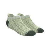 The Illusion | Green Pattern Heel Hammock™ Ankle Socks - Shinesty - Flyclothing LLC