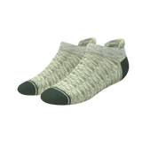 The Illusion | Green Pattern Heel Hammock™ Ankle Socks - Shinesty - Flyclothing LLC