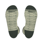 The Illusion | Green Pattern Heel Hammock™ Crew Socks - Shinesty - Flyclothing LLC
